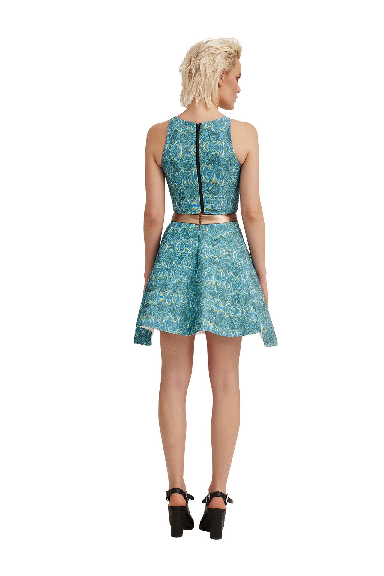Crop Top A-line Skirt